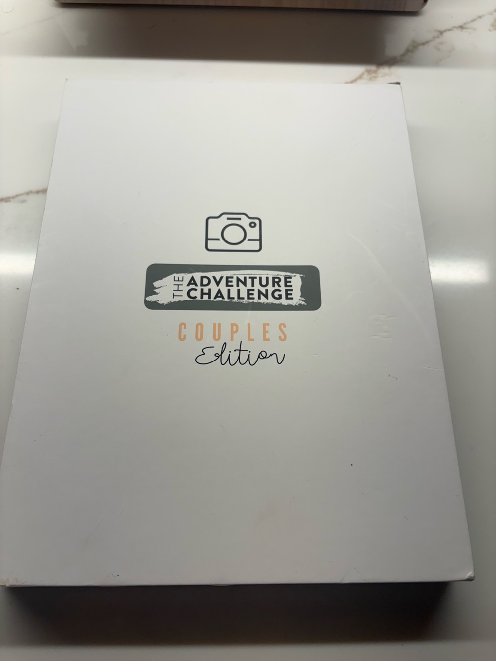 The Adventure Challenge: Couples Edition - White Box with book